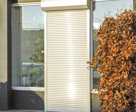 Рольставни на двери в Крымске