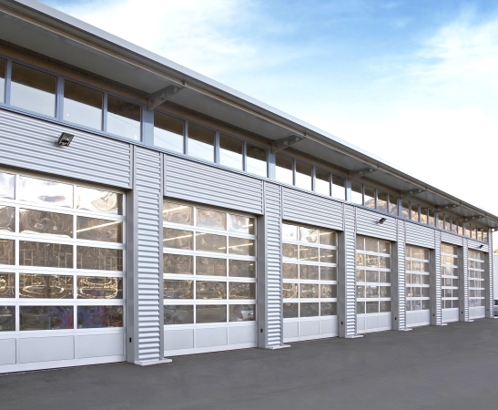 Панорамные ворота в Крымске