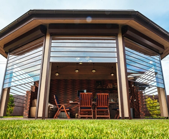 Прозрачные рольставни в Крымске