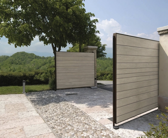 Въездные ворота в Крымске